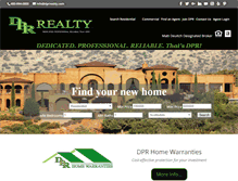 Tablet Screenshot of dprrealty.com